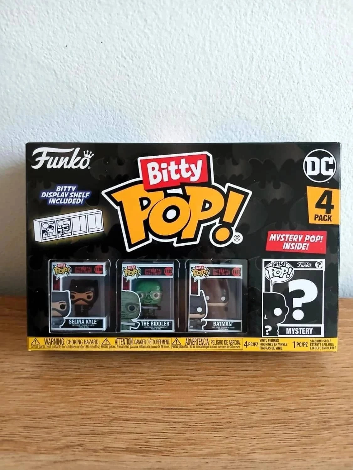Pack 4 figurines Bitty POP! Batman 85th Funko